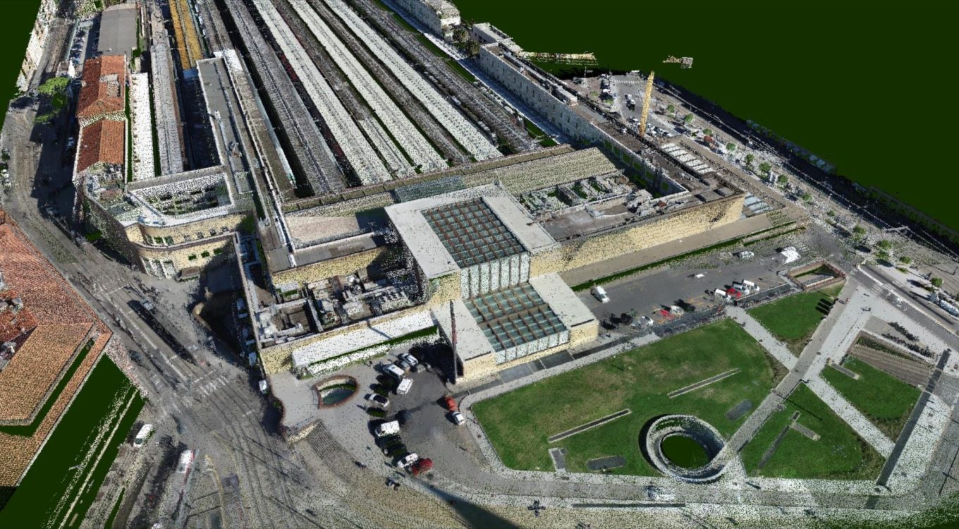 Photogrammetric Survey with Lidar system – Santa Maria Novella Station in Florence