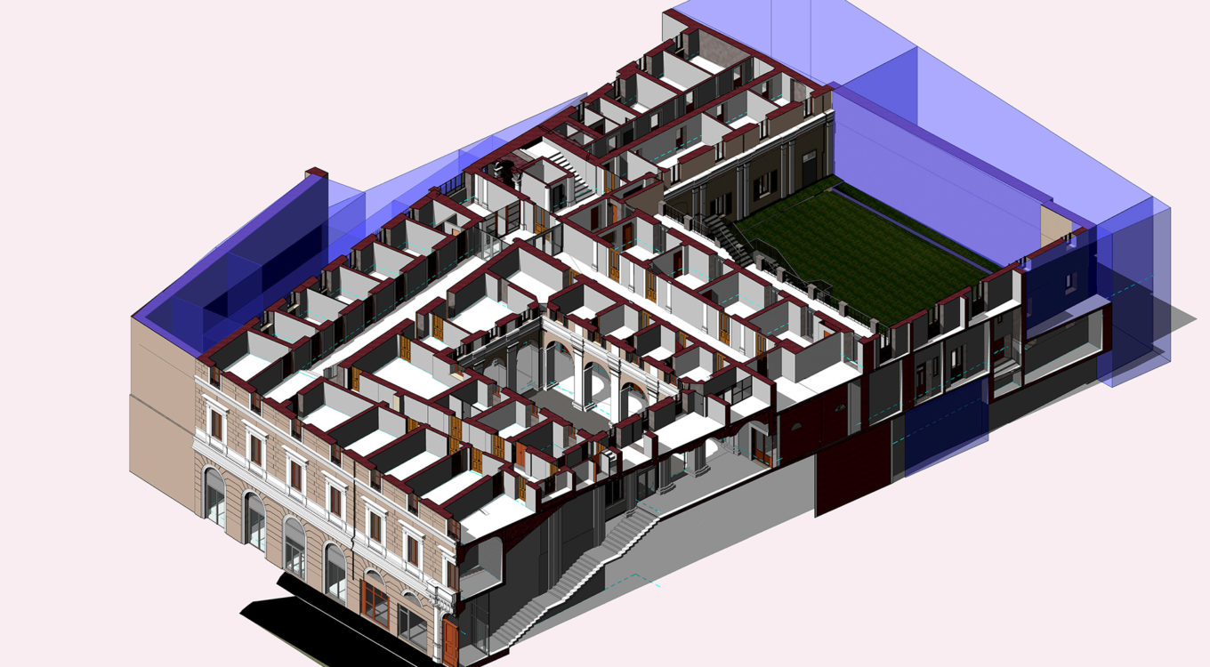 3D Laser Scanner survey – Scan to BIM of the Prefecture of Chieti