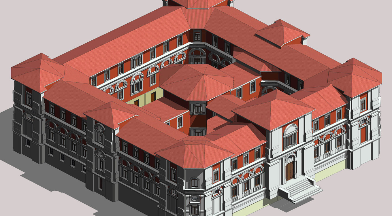 3D Laser scanner survey – Scan to BIM – Avezzano Law Court