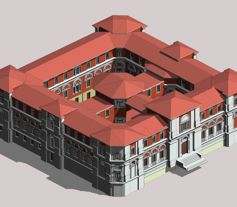 Rilievo laser scanner 3D – Scan to BIM del Tribunale di Avezzano