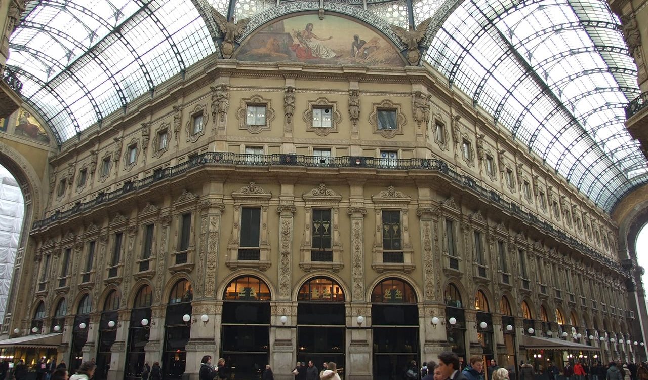 The Galleria Vittorio Emanuele II in Milan