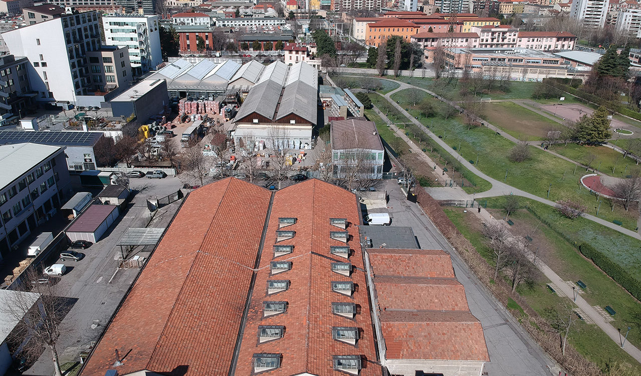 Photogrammetric survey using drone – Milan