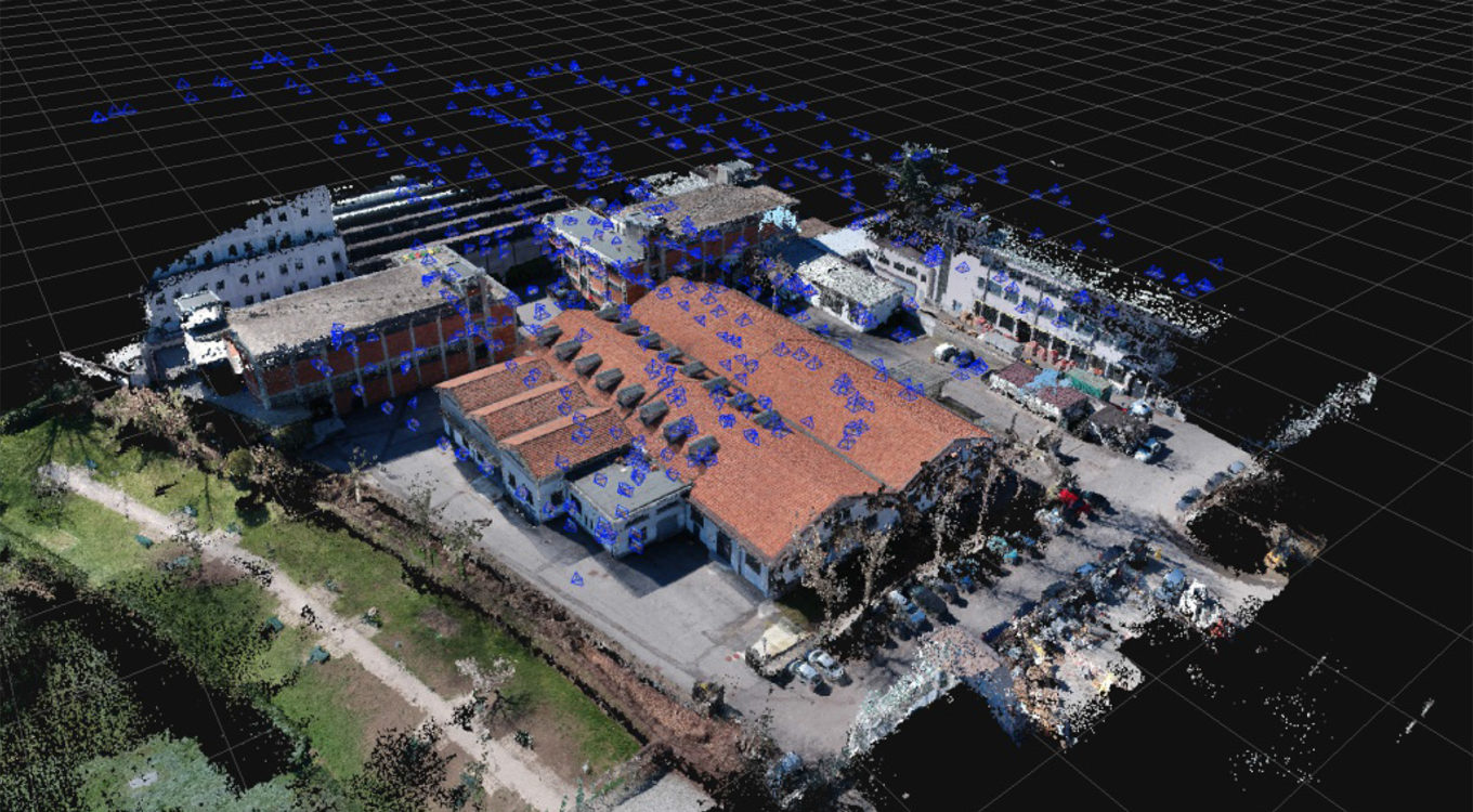 Rilievi fotogrammetici con drone - Gaiagroup