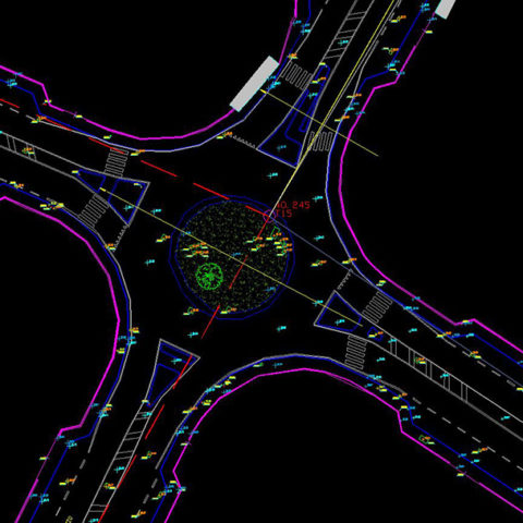 Surveys of urban terrain and road networks