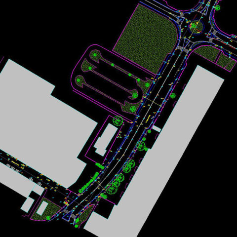 Surveys of urban terrain and road networks