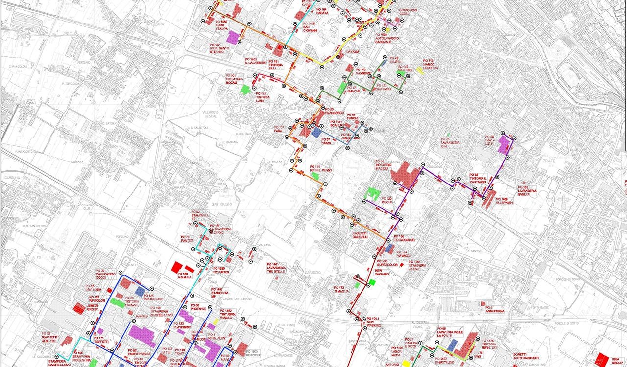 Urban survey of Prato and Montemurlo