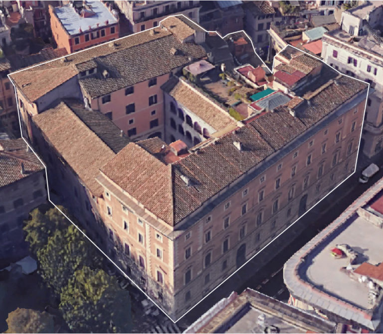 Laser scanner survey Palazzo Sforza Cesarini – Roma